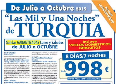 Oferta Turquia Politours